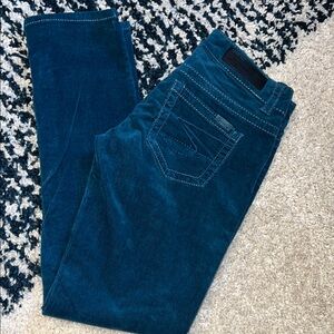 Seven 7 Teal Corduroy Pant